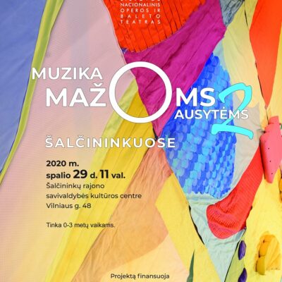 SPEKTAKLIS VAIKAMS „MUZIKA MAŽOMS AUSYTĖMS II”