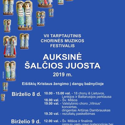 VII Tarptautinis chorinės muzikos festivalis „Auksinė Šalčios juosta”
