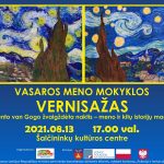 Read more about the article Vasaros meno mokyklos vernisažas
