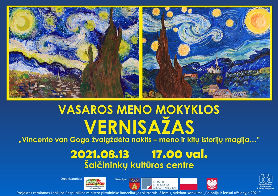 You are currently viewing Vasaros meno mokyklos vernisažas