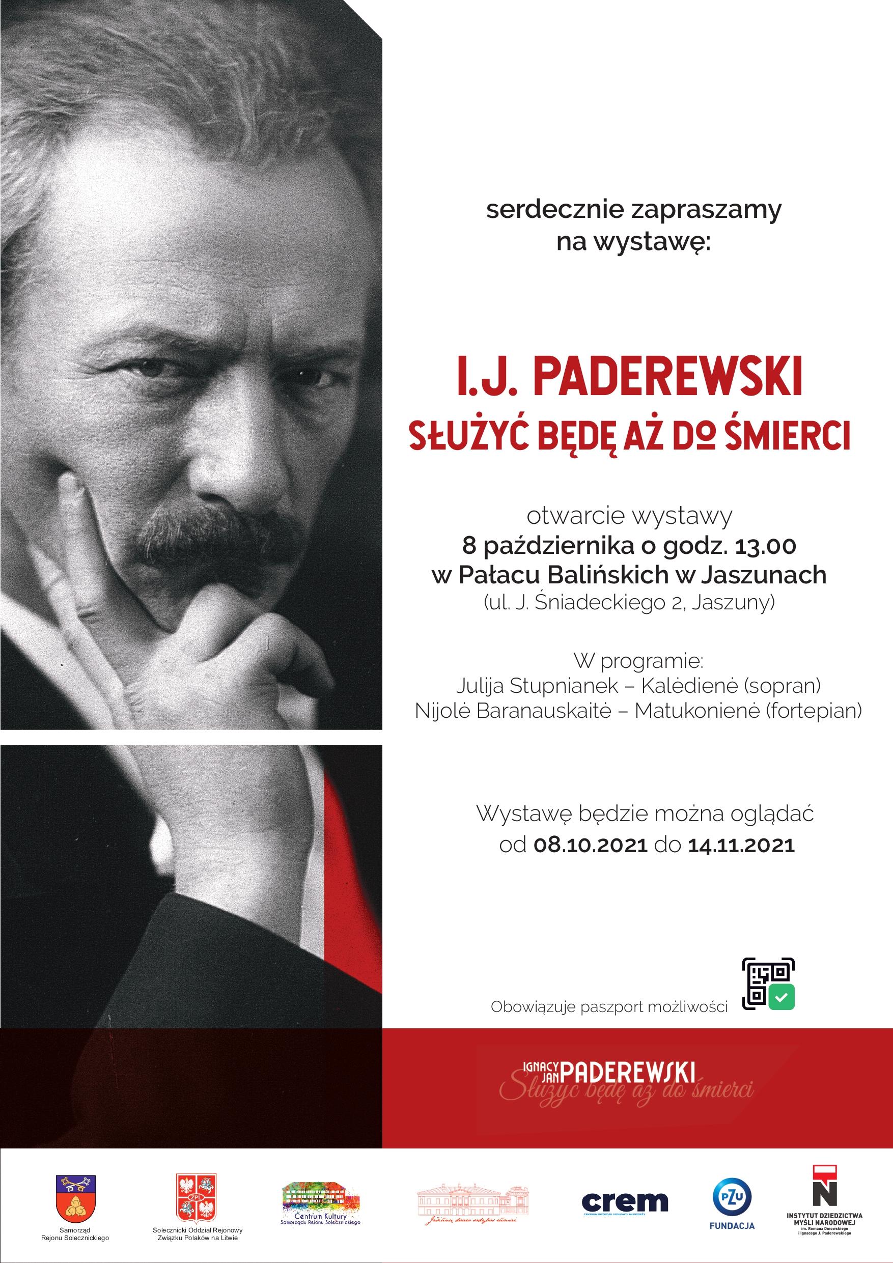 You are currently viewing Wystawa „Służyć będę aż do śmierci. Prezydent I. J. Paderewski”.