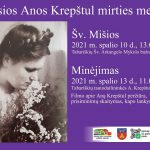 Read more about the article Tautodailininkės 14-ųjų mirties metinių minėjimas