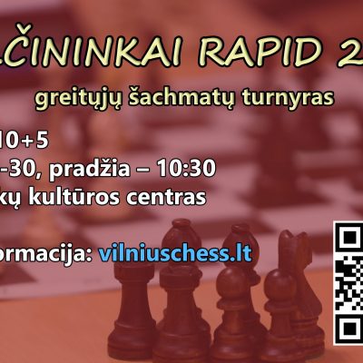 Šachmatų turnyras 2022