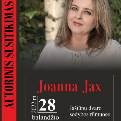 Susitikimas su Joanna Jax