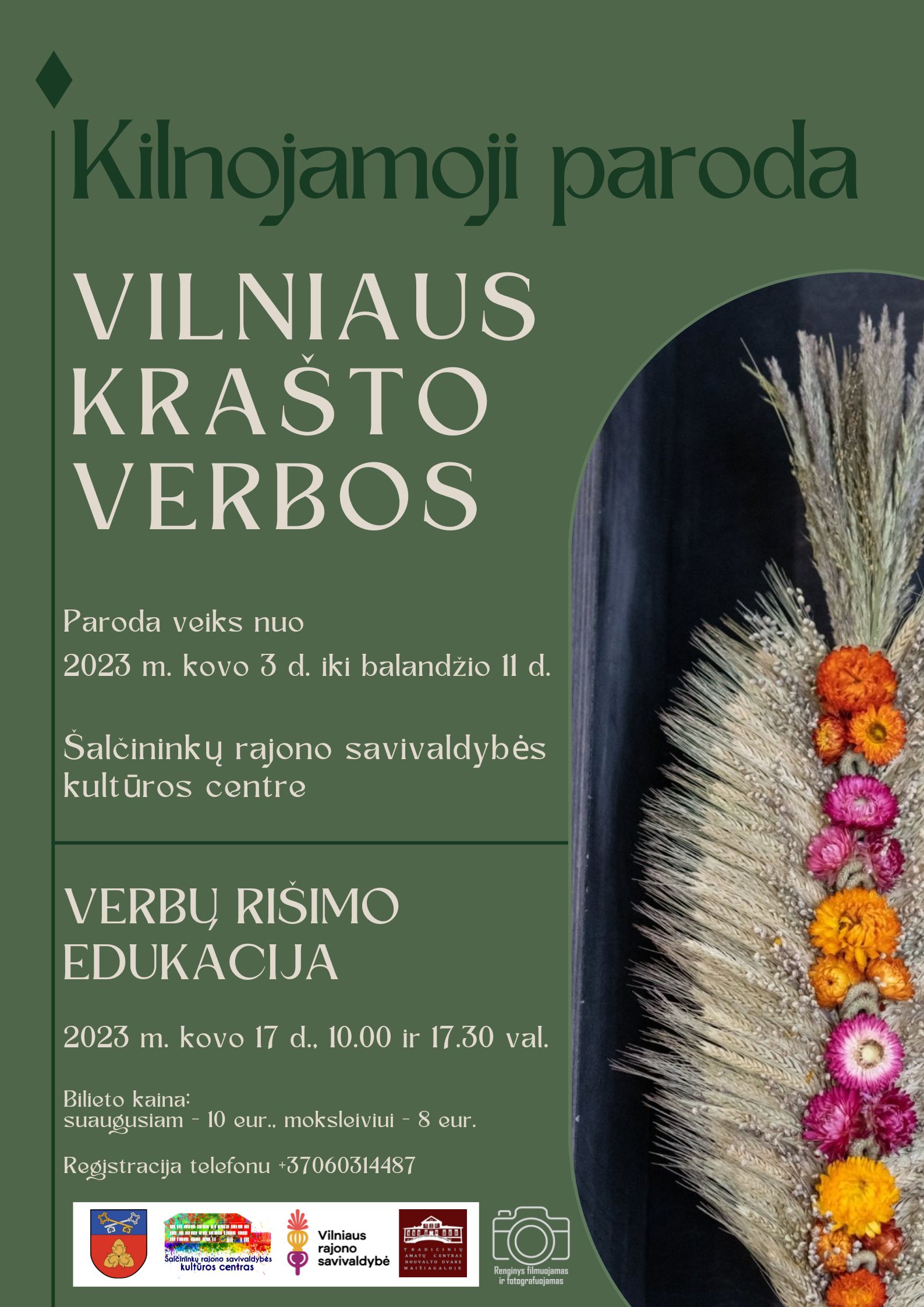 You are currently viewing Vilniaus krašto verbų paroda ir verbų rišimo edukacija