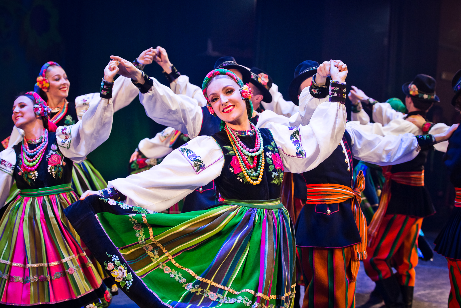 You are currently viewing Valstybinis T. Sygietynskio liaudies dainų ir šokių ansamblis „Mazowsze“ Šalčininkuose