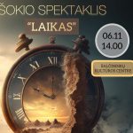 Read more about the article Šokio spektaklis “LAIKAS”