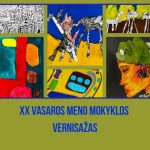 Read more about the article XX VASAROS MENO MOKYKLOS VERNISAŽAS