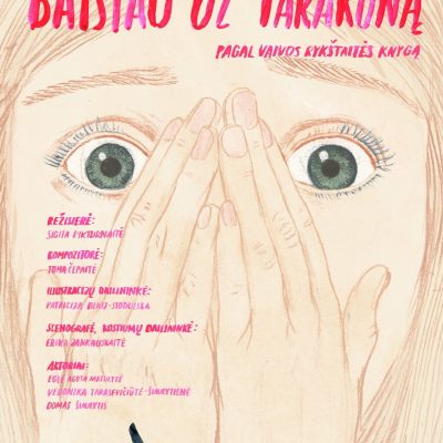 Rankų šešėlių spektaklis visai šeimai „Baisiau už tarakoną“