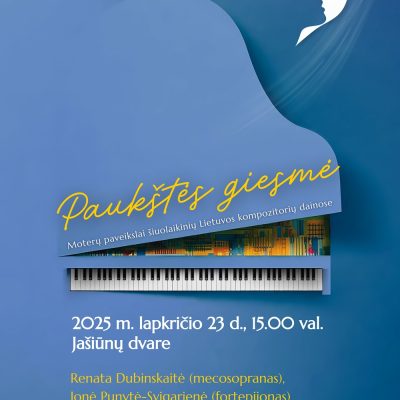 Koncertas Jašiūnų dvare „Paukštės giesmė”