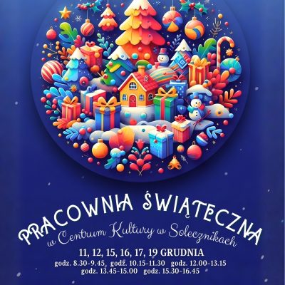Pracownia świąteczna „W krainie Mikołaja”