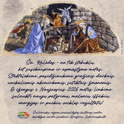 Linksmų švenčių!