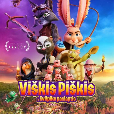 Animacinis filmas „VIŠKIS PIŠKIS IR ŠVILPIKO PASLAPTIS”
