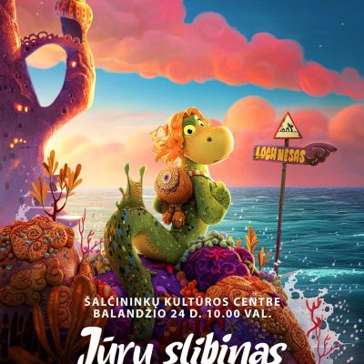 Animacinis filmas visai šeimai  „Jūrų slibinas, nemokėjęs plaukti“