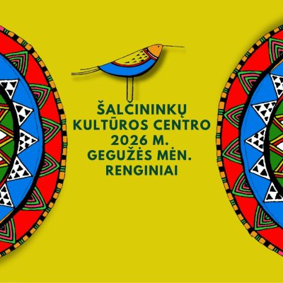 2026 m. gegužės mėn. renginiai