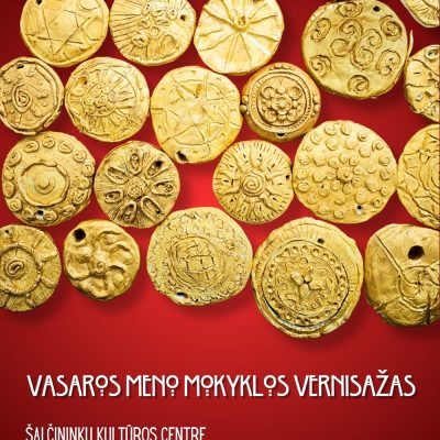VASAROS MENO MOKYKLOS VERNISAŽAS