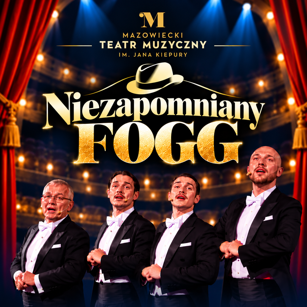You are currently viewing NIEZAPOMNIANY FOGG | spektakl muzyczny