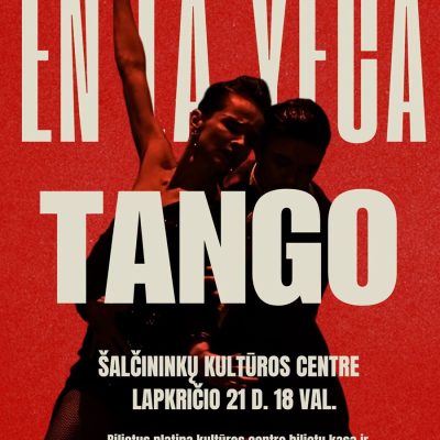 Vilniaus tango teatro spektaklis TANGO EN LA YECA